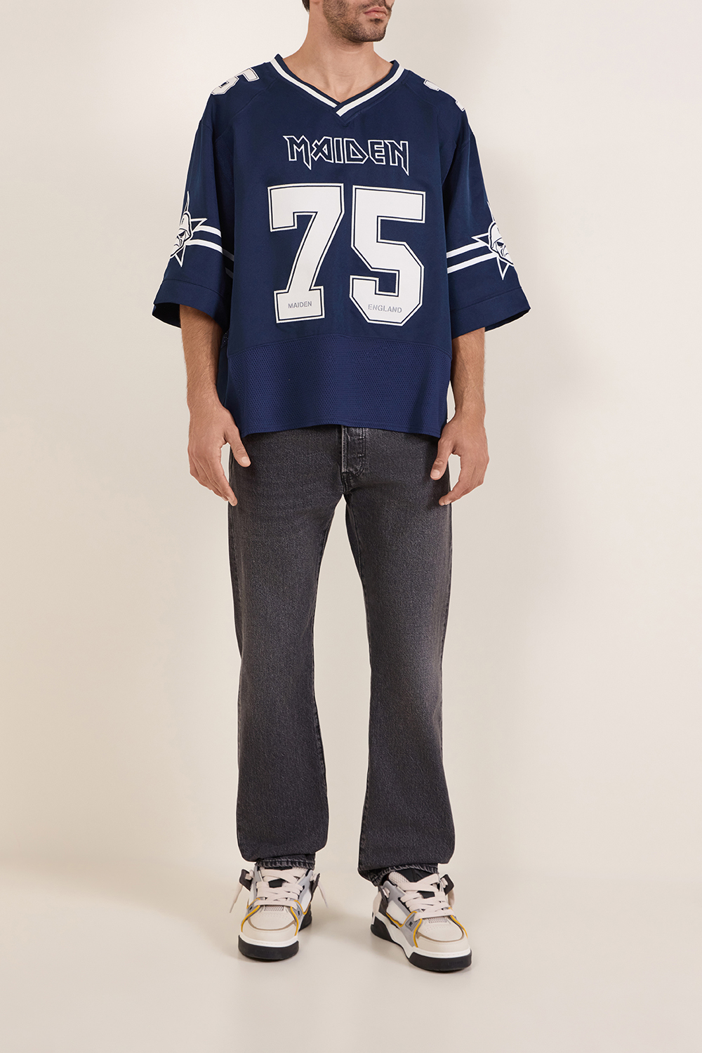 חולצת פוטובול במהדורת 50 שנה לאיירון מיידן